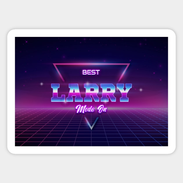 Best Larry Name Sticker by My Artsam